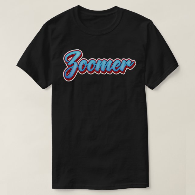 Camiseta Zoomer Zoomers (Diseño del anverso)