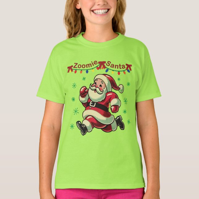 Camiseta Zoomie Santa Navidad (Anverso)