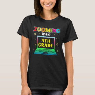 Camiseta Zooming Into 4th Grade