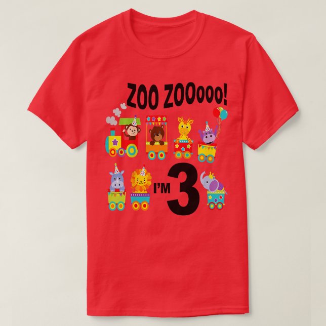 Camiseta Zooooooo infantil Im 3 Safari Jungle (Diseño del anverso)
