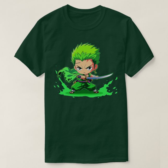 Camiseta zoro 7 (Diseño del anverso)
