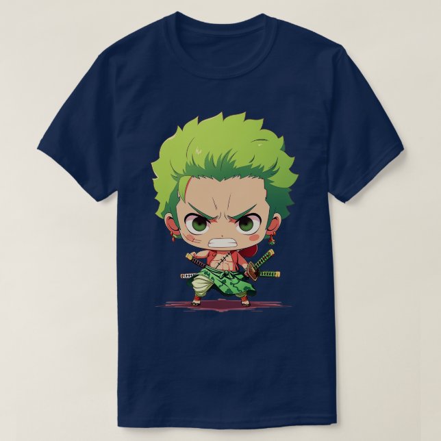 Camiseta zoro 8 (Diseño del anverso)