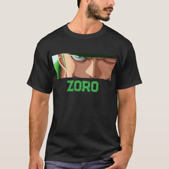 Camiseta zoro [one piece] (Anverso)