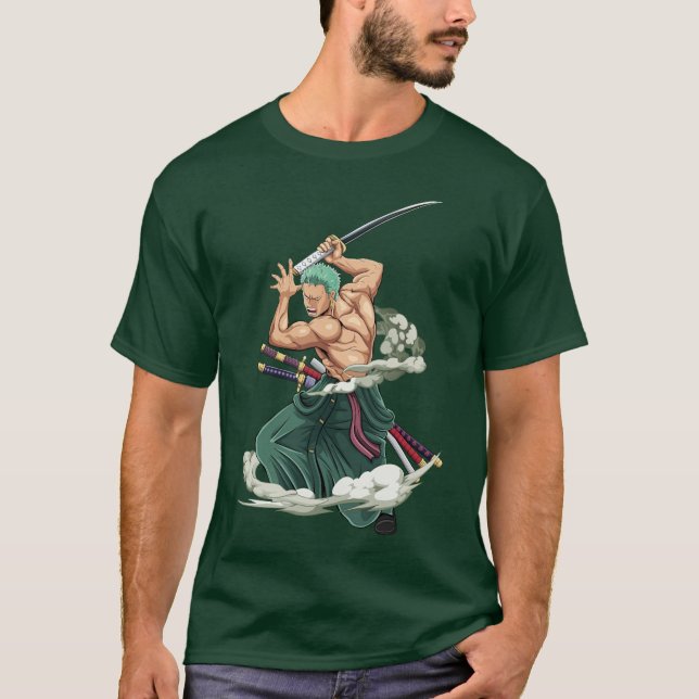 Camiseta Zoro one piece anime (Anverso)