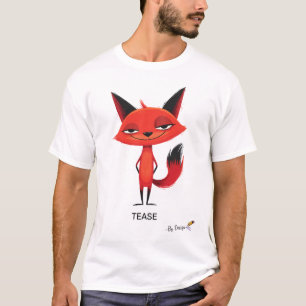 Camiseta Zorra Burlona   Actitud Divertida para Adultos