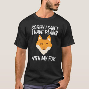 Camiseta Zorra Cuta Para Hombres Mujeres Dueñas De Mascotas