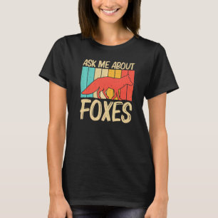 Camiseta Zorra Cuta Para Hombres Mujeres Vulpine Fox Animal