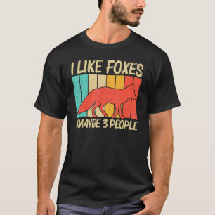 Camiseta Zorra Cuta Para Hombres Mujeres Vulpine Fox Animal