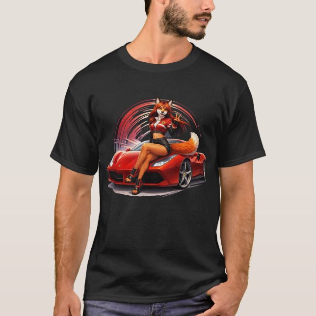 Camiseta Zorra de la calle Rosso (Anverso)