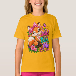 Camiseta Zorra Salvaje Sobre Ser Yo