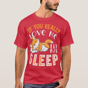 Camiseta Zorras gráficas de Zorro Durmiente Hombres Niñas F