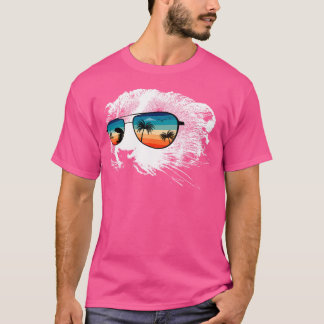 Camiseta Zorrillo con gafas de sol de vidrio