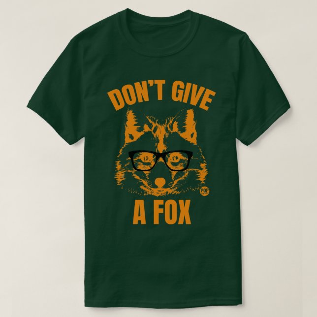 Camiseta zorro 1 (Diseño del anverso)