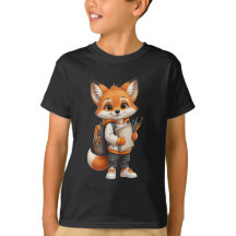 Zorro Adorable Regreso a la Escuela | Diseño de Ma
