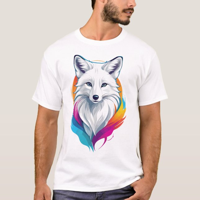 Camiseta Zorro Ártico (Anverso)