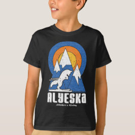 Camiseta Zorro blanco retro alyeska