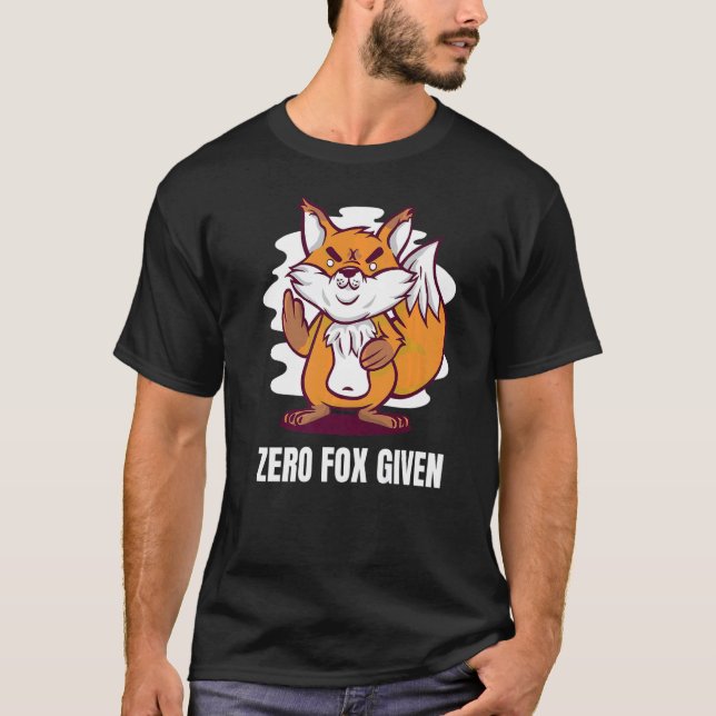 Camiseta Zorro cero chinche (Anverso)