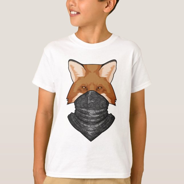 Camiseta Zorro como Bandido con Pañuelo (Anverso)