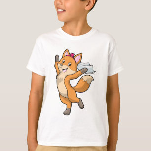 Camiseta Zorro como Novia con Velo y Corazón