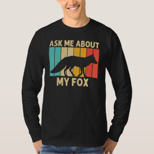Camiseta Zorro Cuadro Para Hombres Mujeres Fennec Fox Ártic
