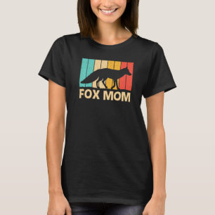Camiseta Zorro Cuadro Para Mamá Madre Fennec Fox Bosque Árt