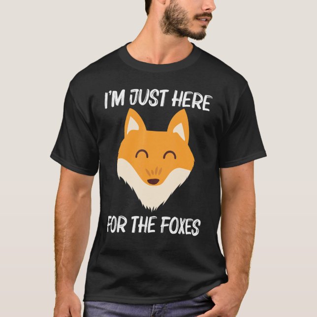 Camiseta Zorro Cuto Para Hombres Mujeres Dueñas De Mascotas (Anverso)