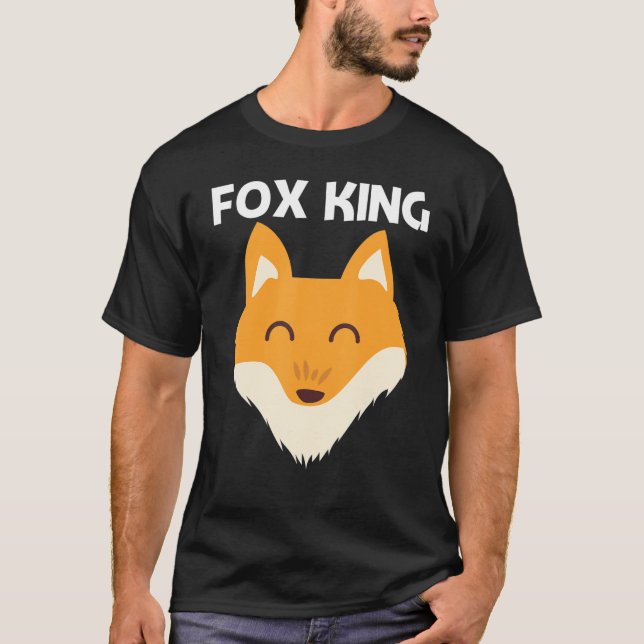 Camiseta Zorro Cuto Para Hombres Papá Dueños De Mascotas De (Anverso)