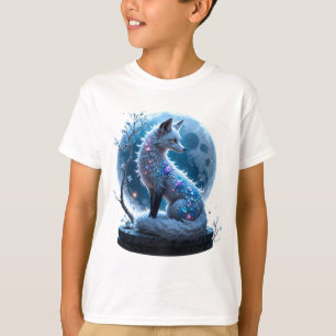 Camiseta Zorro de Cristal Bajo la Luz de la Luna – Guardián