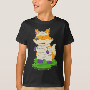 Camiseta Zorro de Halloween momia