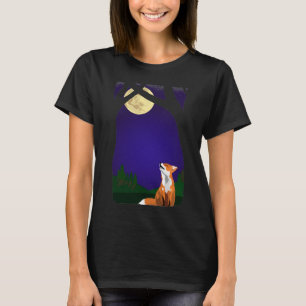 Camiseta Zorro de luna llena
