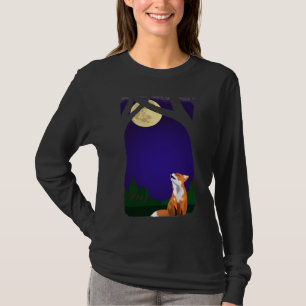 Camiseta Zorro de luna llena