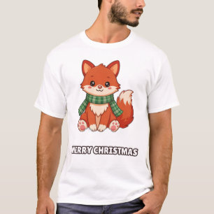 Camiseta Zorro de Navidad – Hermoso Animal Invernal de Fies