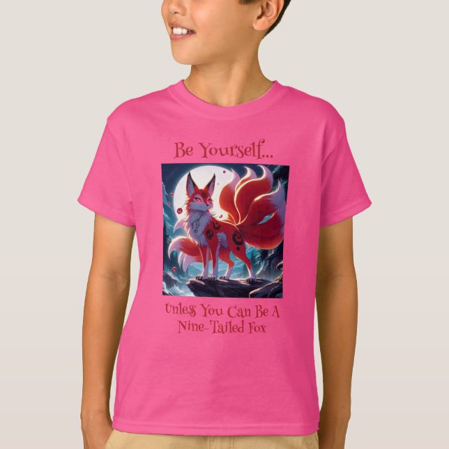 Camiseta Zorro de Nueve Colas (Anverso)