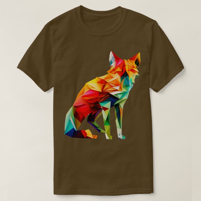 Camiseta Zorro de origen lúdico (Diseño del anverso)