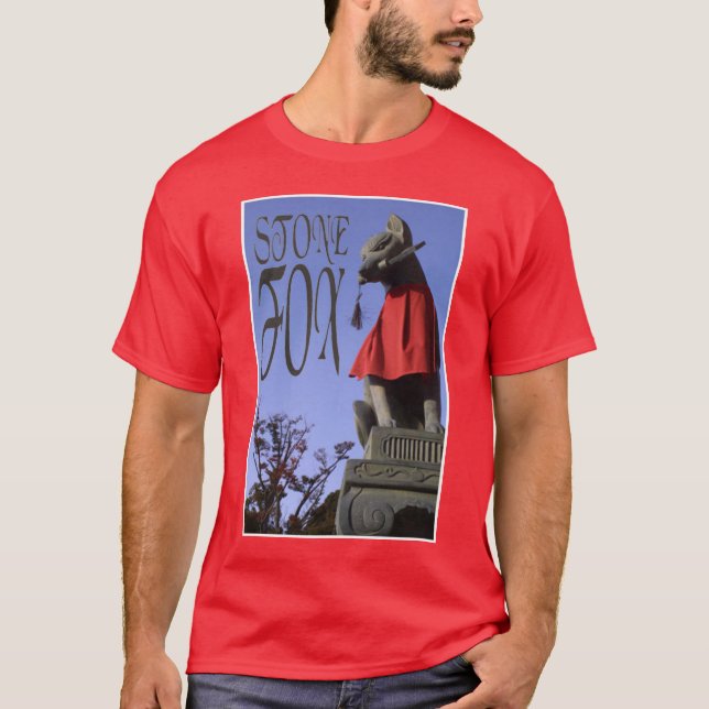 Camiseta zorro de piedra (Anverso)
