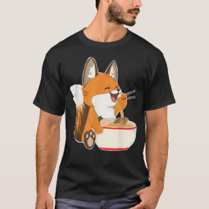 Camiseta Zorro de Ramen - Guardian de Vida Silvestre