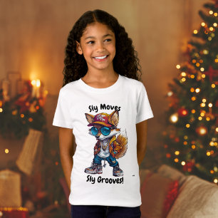 Camiseta Zorro de Ropa Callejera Genial – Texto Editable de