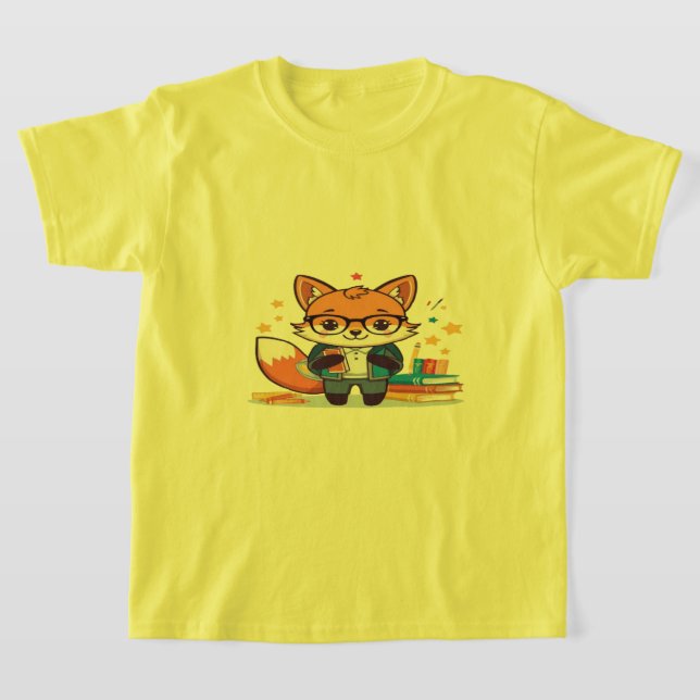 Camiseta Zorro de vuelta a la escuela (Distribución)