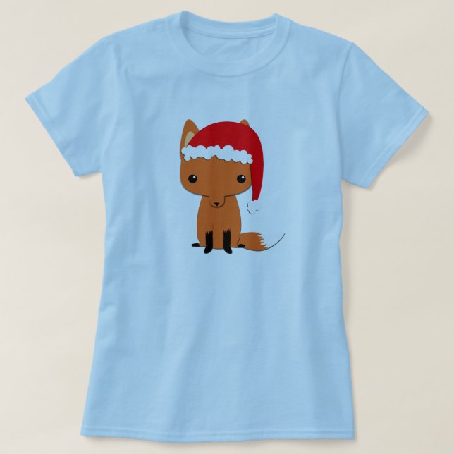 Camiseta Zorro del navidad (Diseño del anverso)