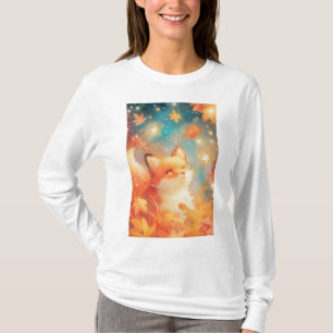 Camiseta Zorro Encantado de Otoño