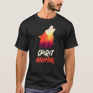 Camiseta Zorro Espíritu Animal Selva Animal Cuece Foxes