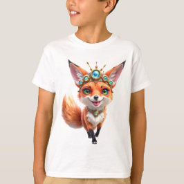 Camiseta Zorro estrellado de los prados iluminados por la l