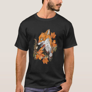 Camiseta Zorro Fantástico Gato Bosque Criatura Animal Prade
