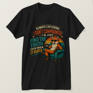 Camiseta Zorro Genial – Siempre Explorando, Encuentra la Ve