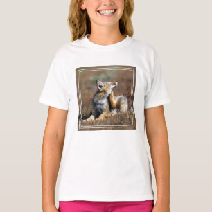 Camiseta Zorro Gris Joven en el Parque Nacional Torres Del 