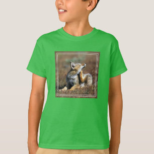 Camiseta Zorro Gris Joven en el Parque Nacional Torres Del
