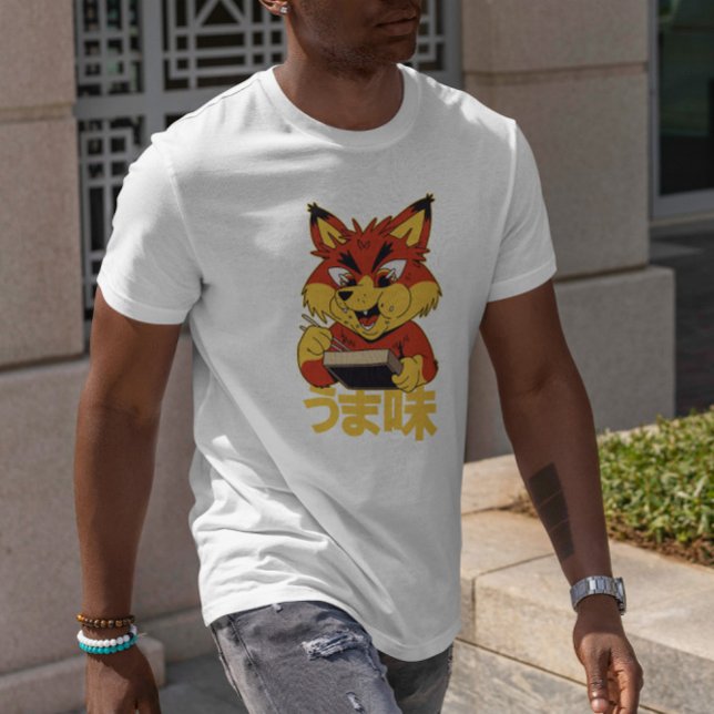 Camiseta Zorro japonés come caja de Bento (Subido por el creador)