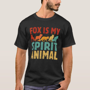 Camiseta Zorro Lindo Es Mi Animal Espiritual Para Hombres M