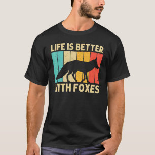 Camiseta Zorro Lindo Para Hombres Mujeres Zorro Fennec Bosq