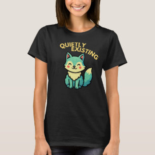 Camiseta Zorro Lindo que Existe Silenciosamente - Estética